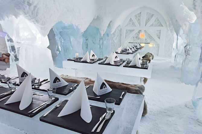 Visiting package: Guided Tour at Arctic Snow Hotel - Kick sleds, toboggans, and free time outside