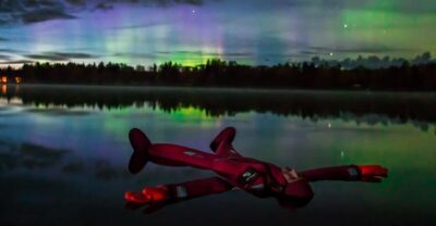 Northern Lights Ice-Floating Experience with Transfer